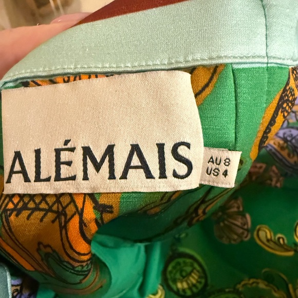 Alemais Fiesta Strapless Midi Dress - Picture 4 of 5